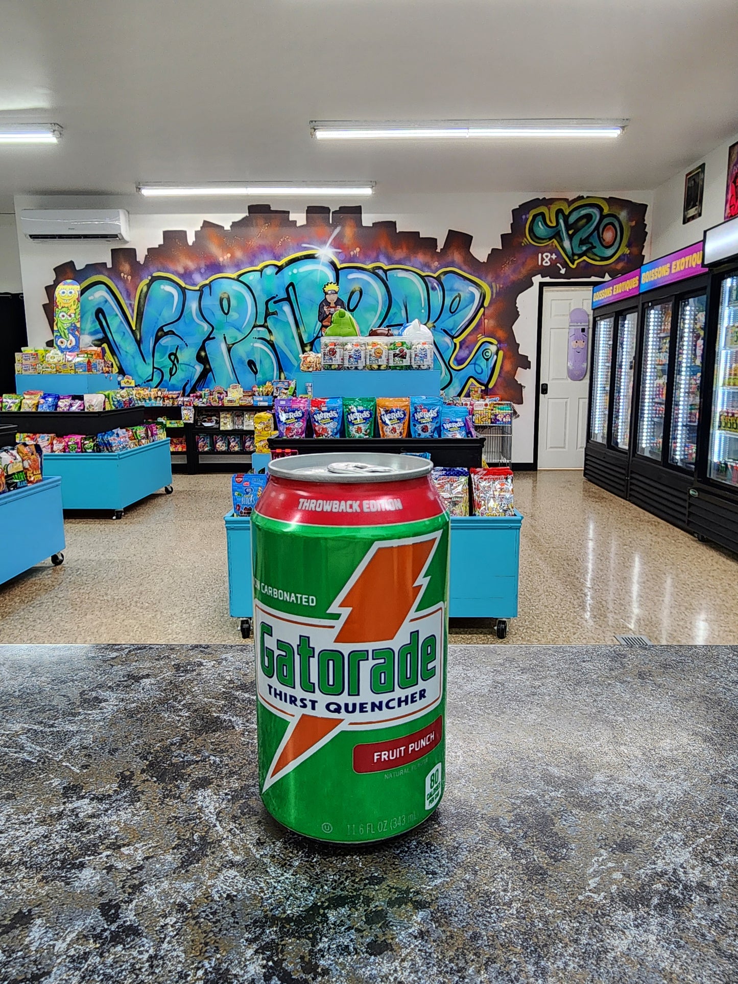 Gatorade throwback édition fruit punch