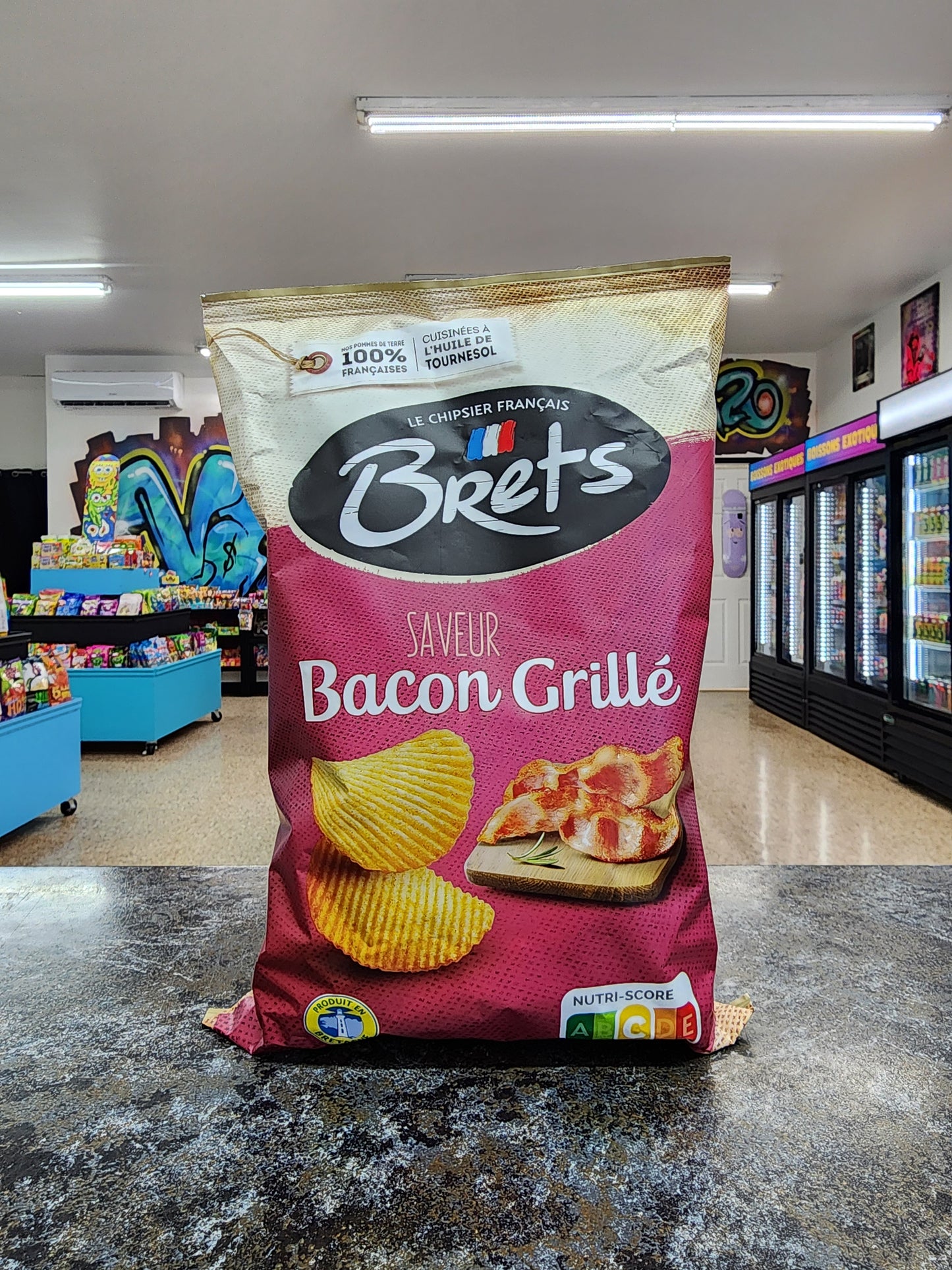 Brets Bacon grillé