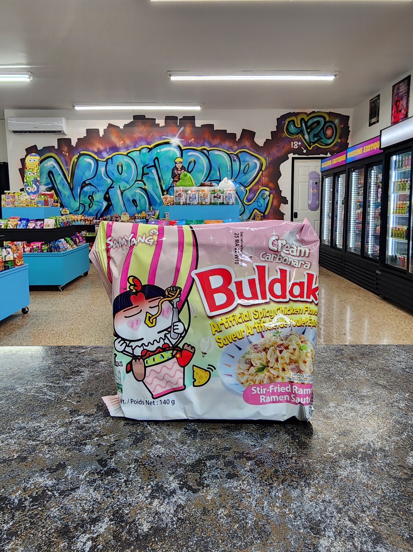 Buldak Cream Carbonara 140g