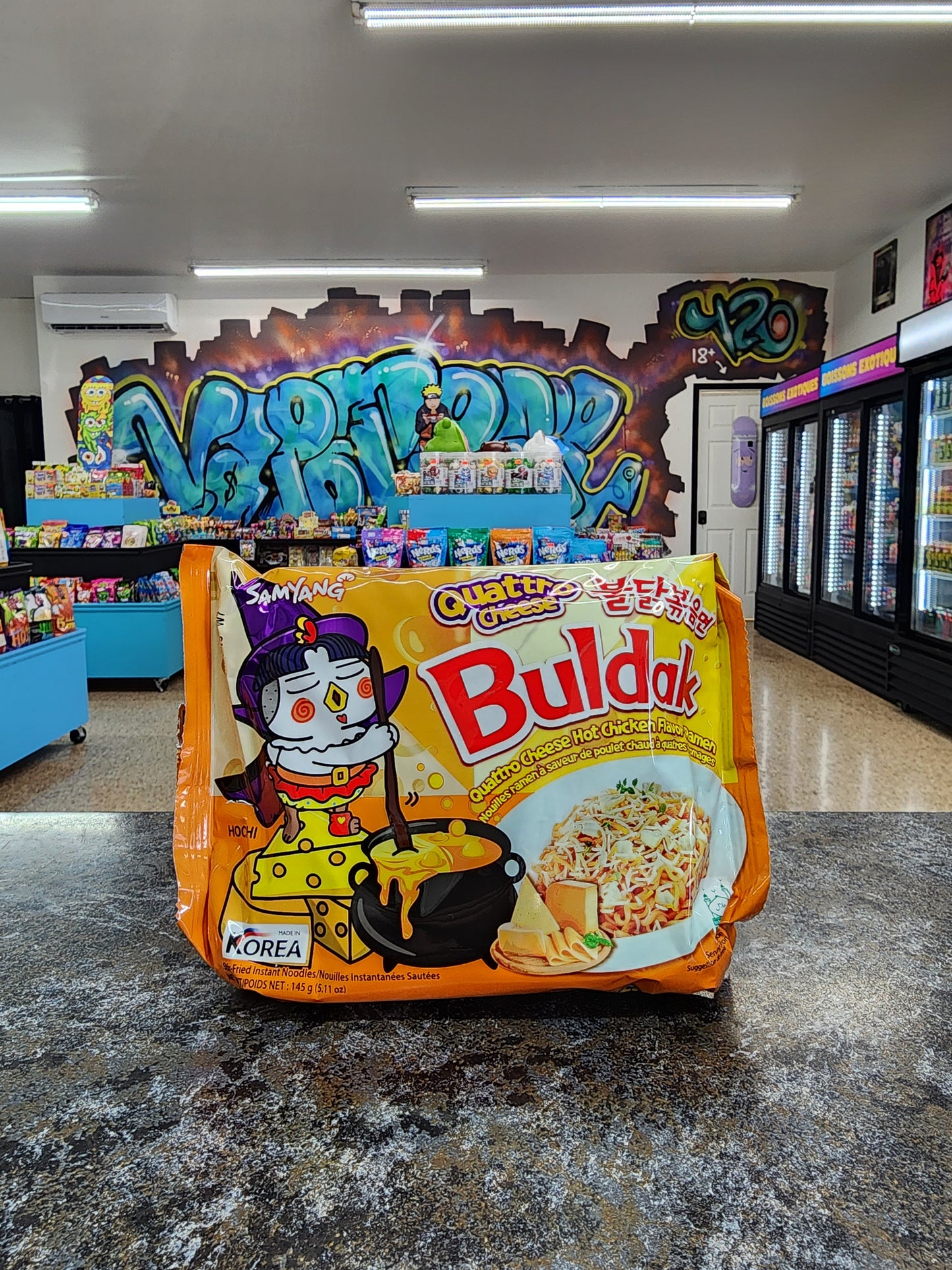Buldak Quatro Chesse 140g
