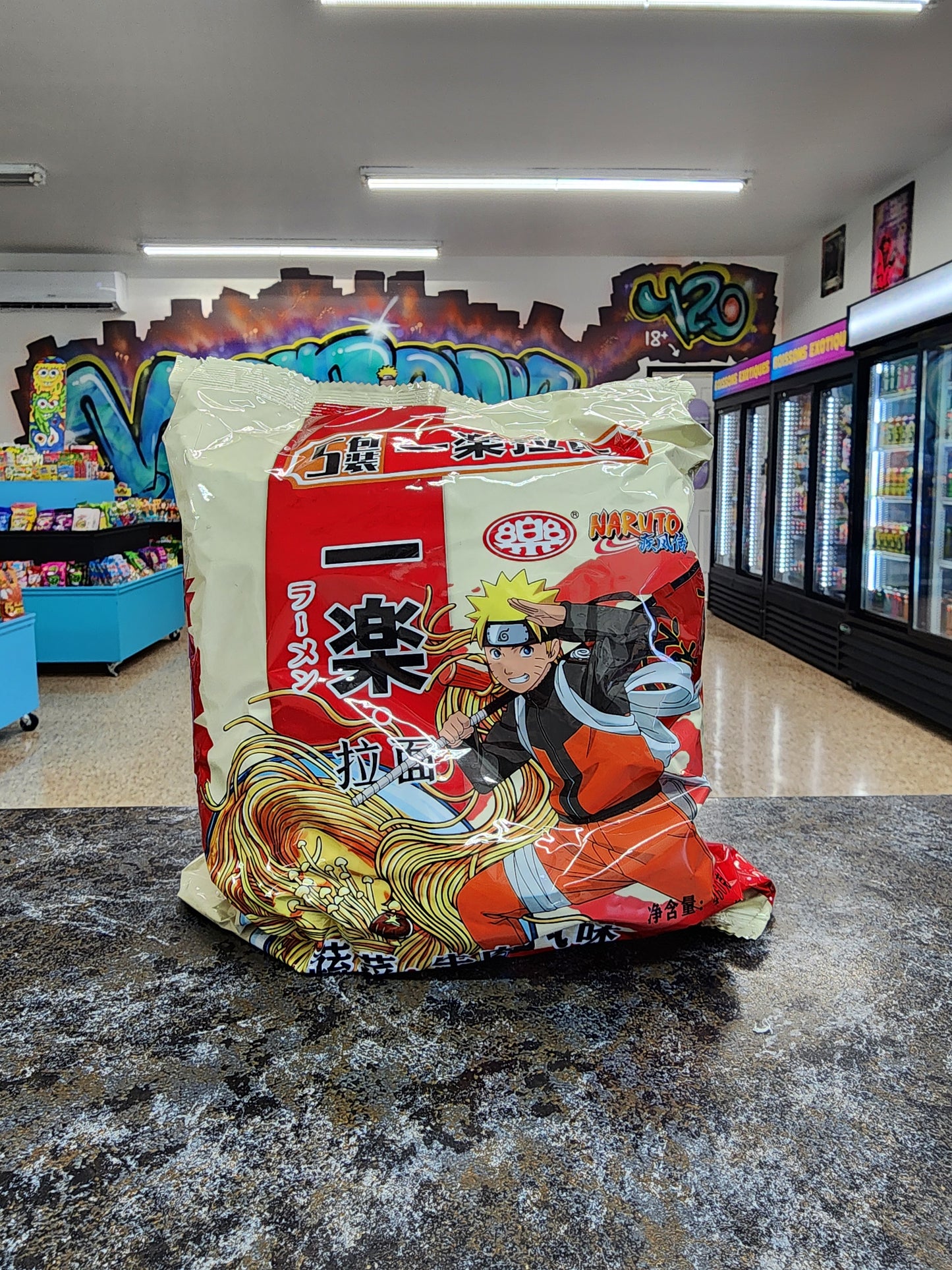 Naruto ramen bœuf paquet de 5