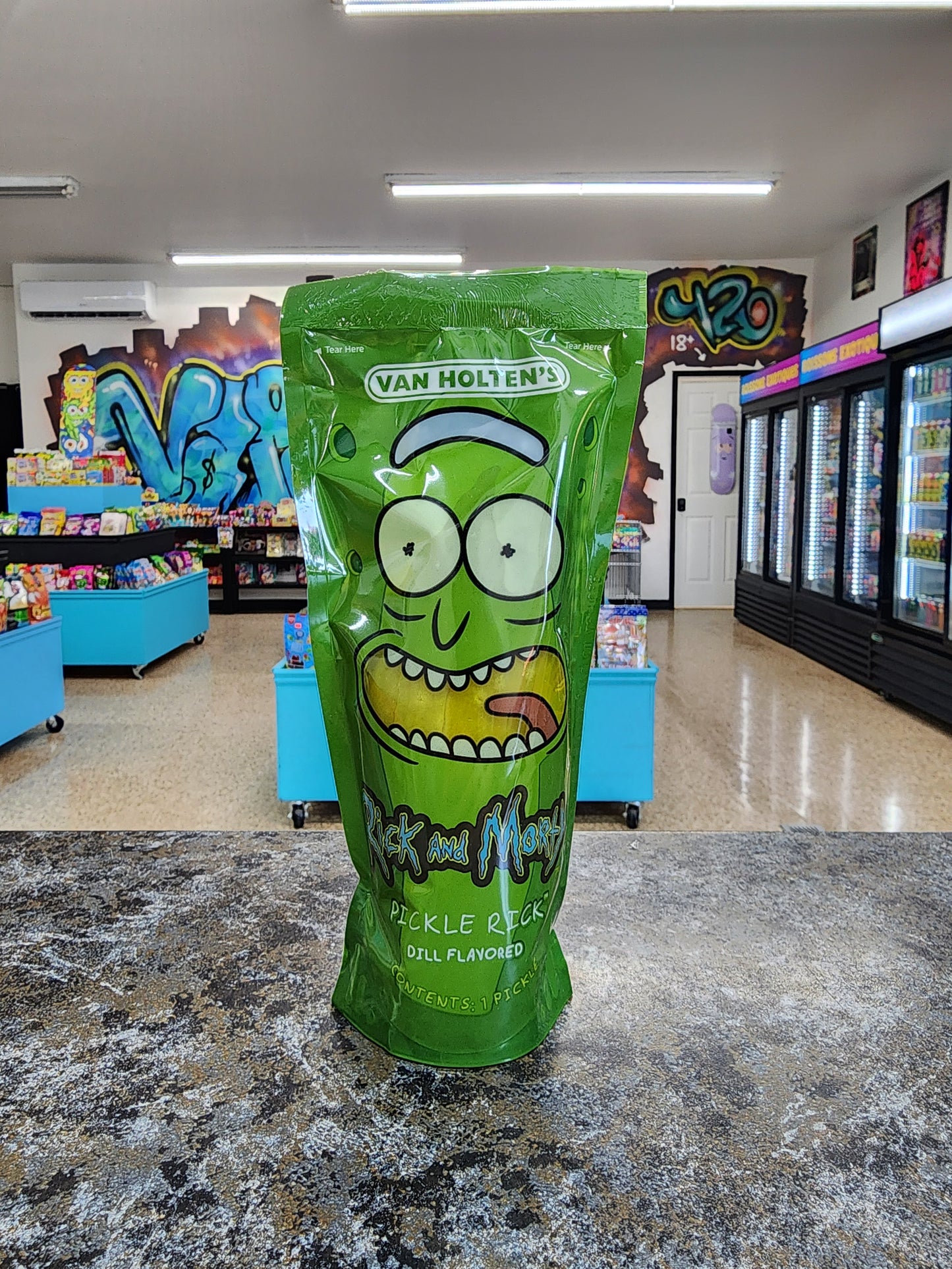 Cornichon Van Holten's Rick and Morty