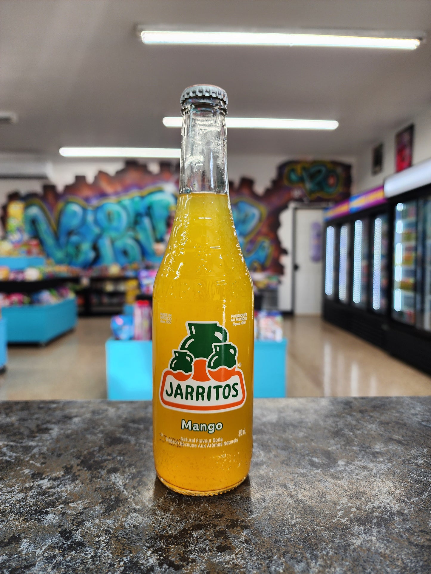 Soda jarritos mango 355ml