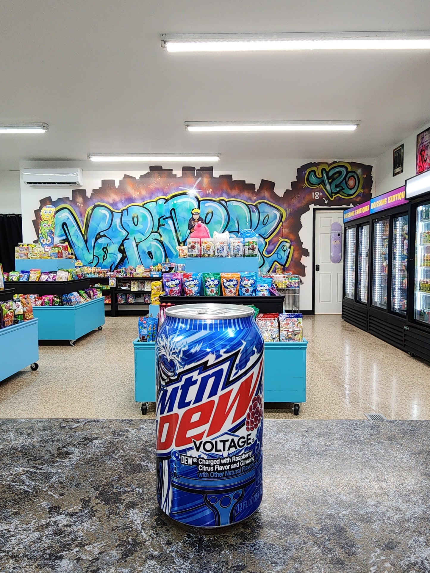 Soda Mountain Dew voltage 355ml