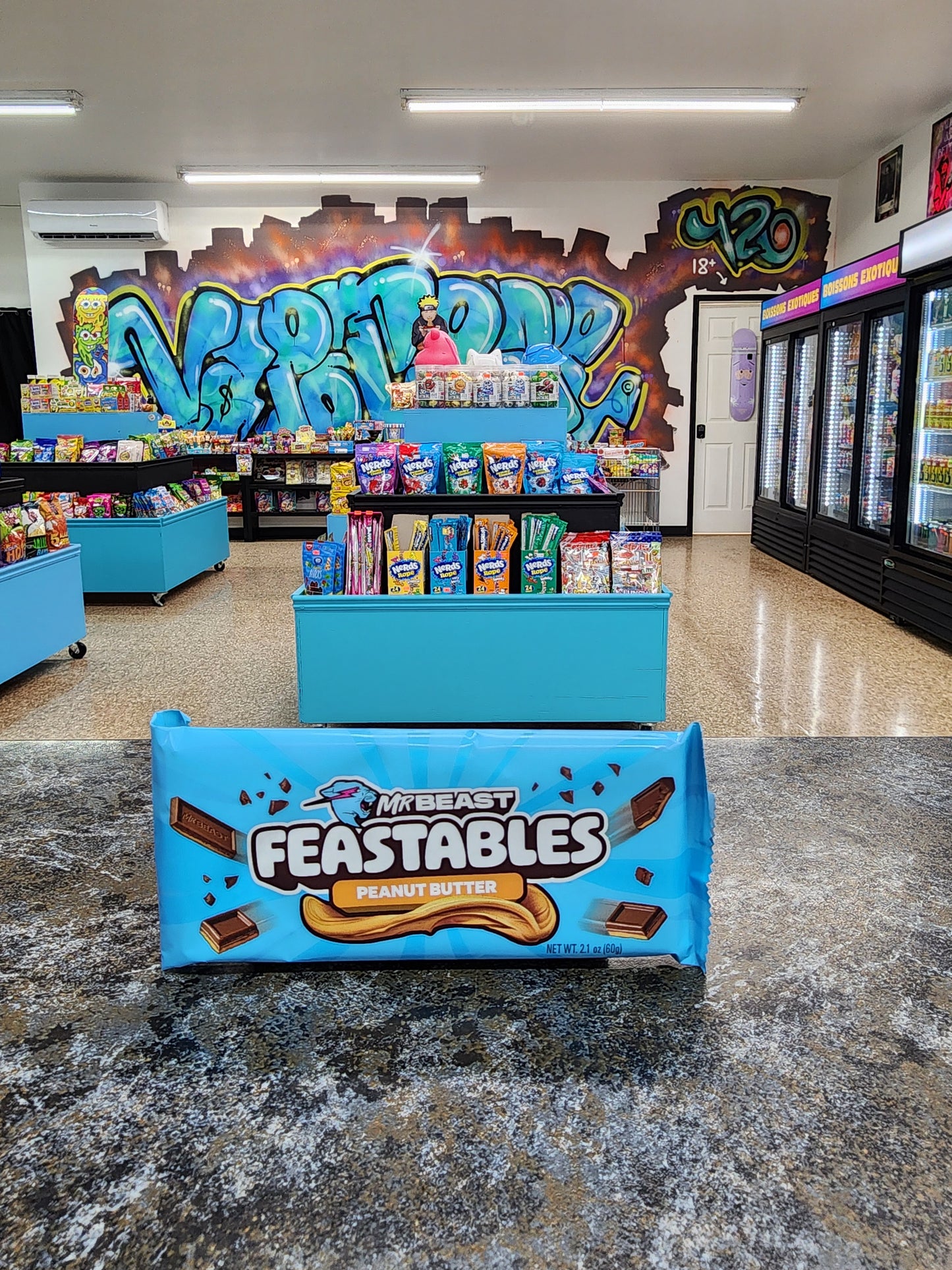 Mr beast Feastables peanut butter 60g