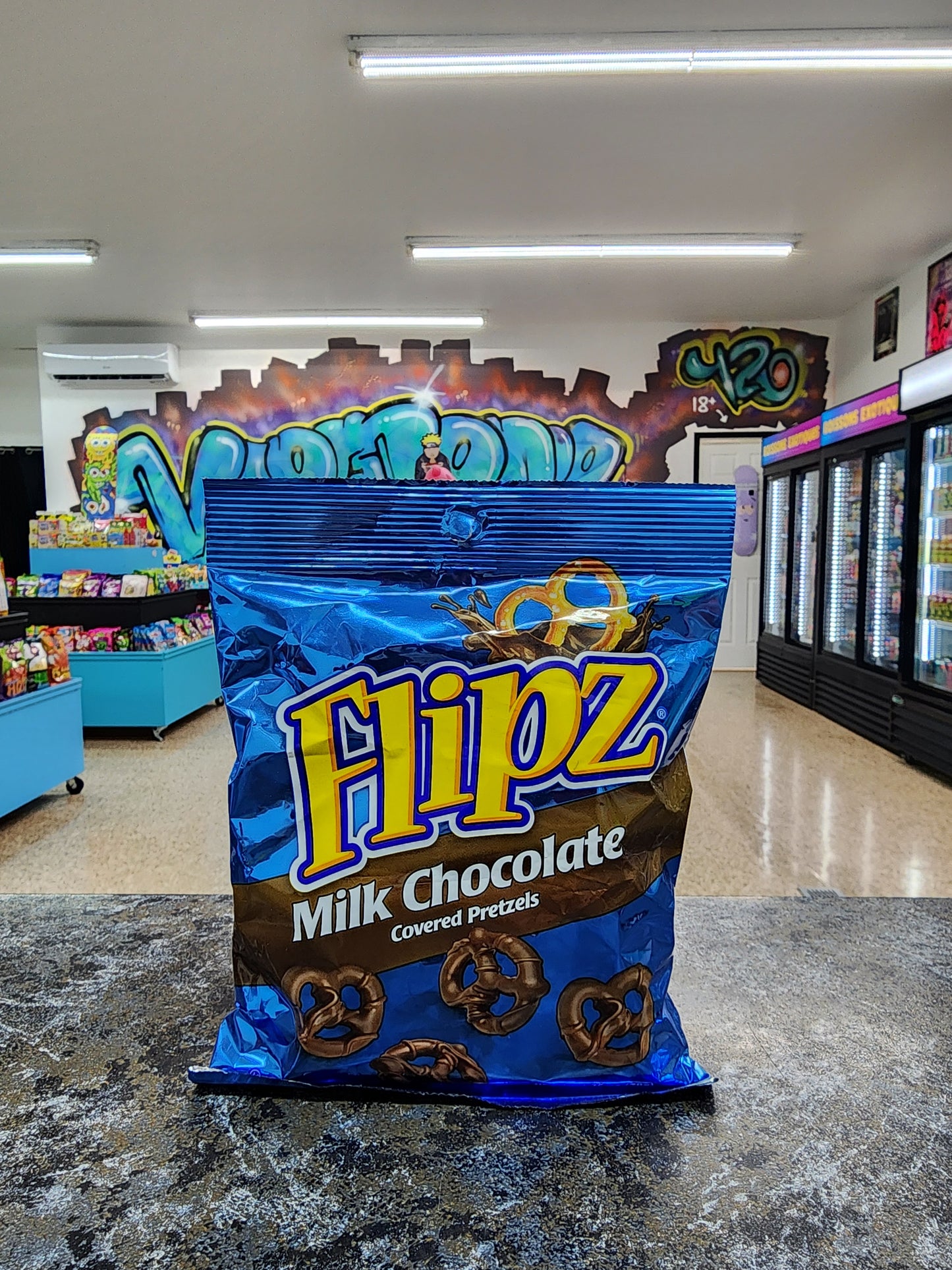 Flipz milk chocolate 78g