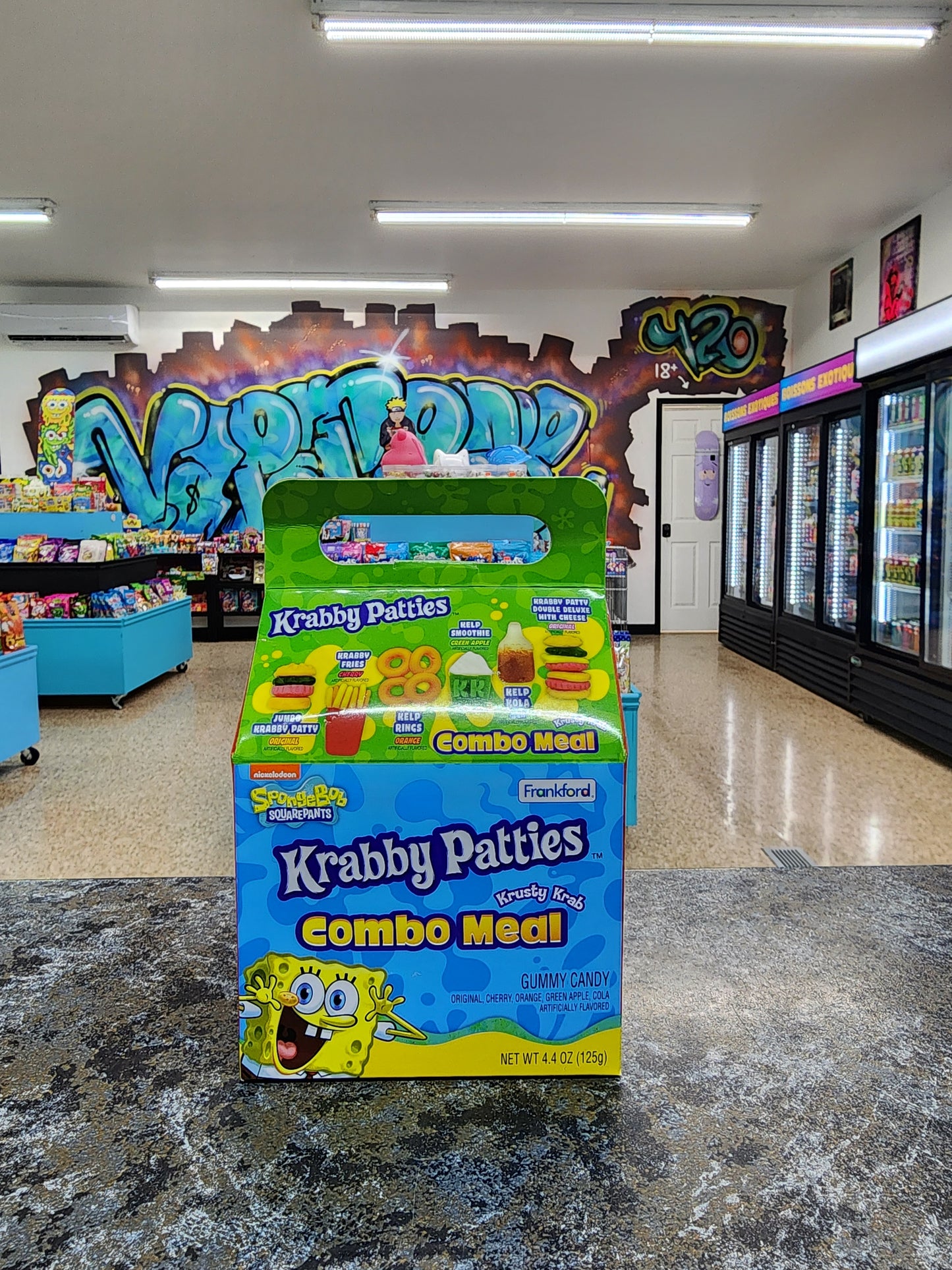 Krabby Patties combo meal 125g