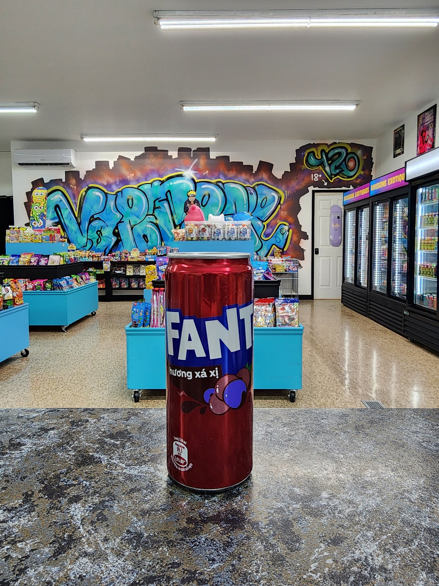 Fanta Huong xá xi 320ml