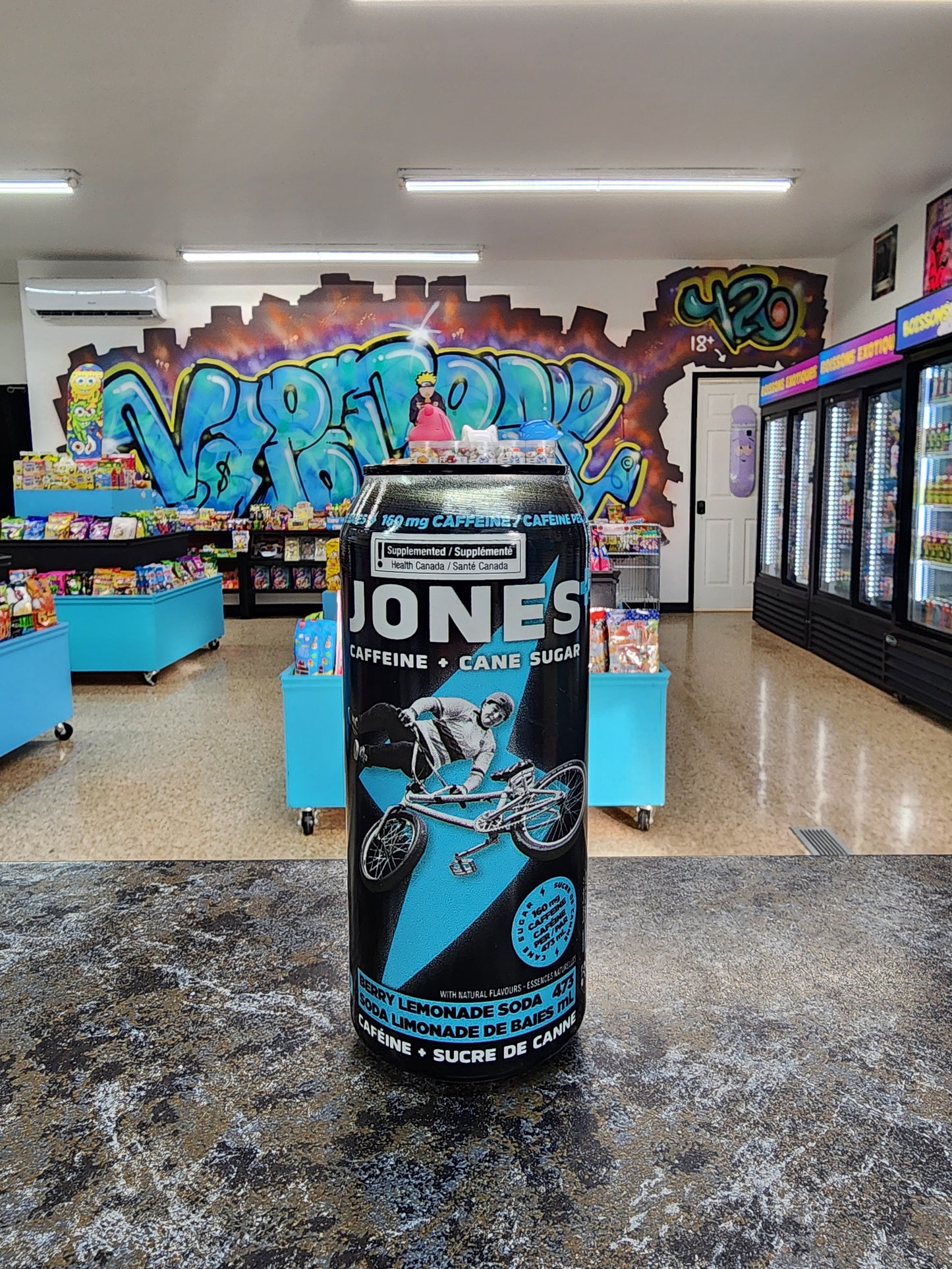 Jones limonade de baies 473ml