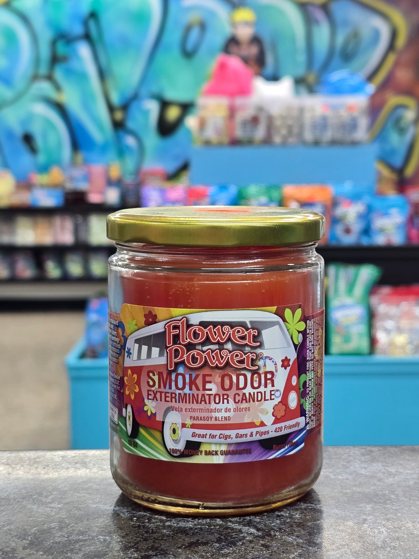 Smoke odor Flower Power