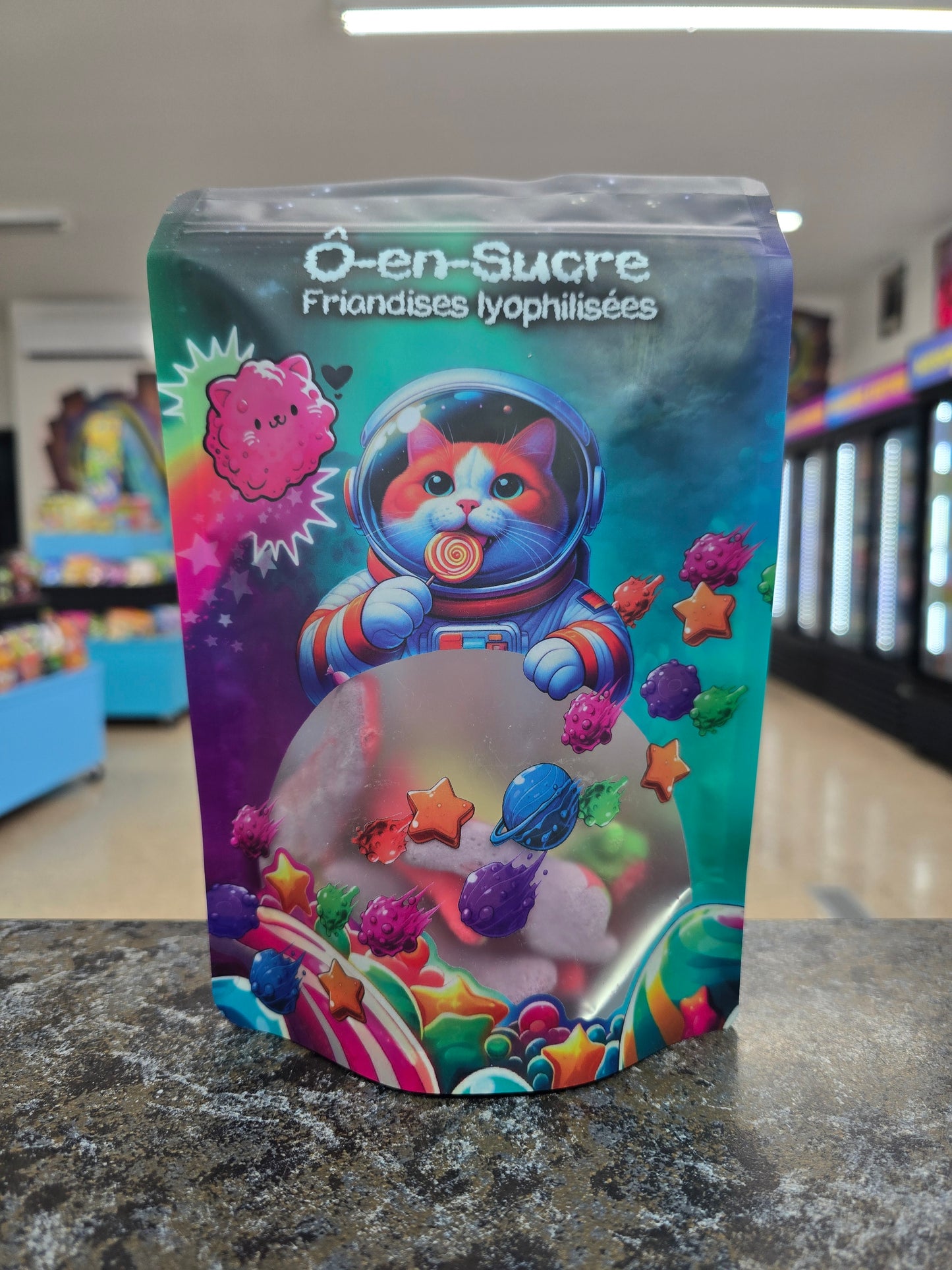 Ô-en-sucre friandises lyopilisées piments forts gummy 70g