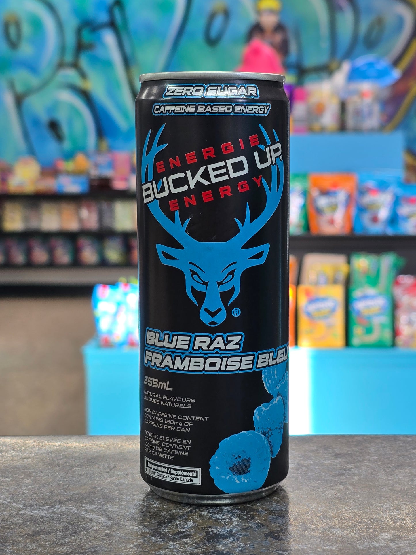 Bucked up Framboise bleue 355ml