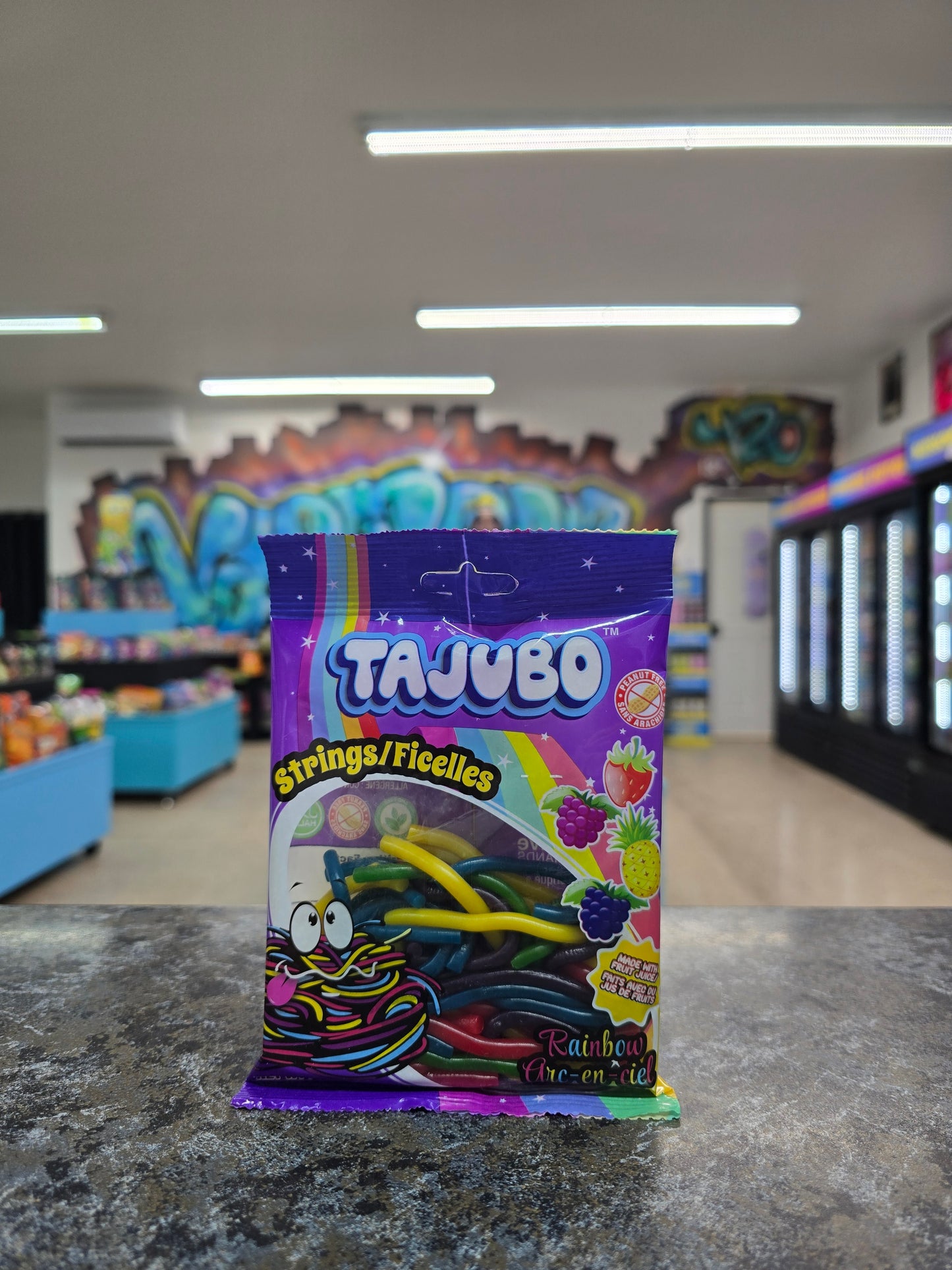 Tajubo ficelles arc-en-ciel 80g