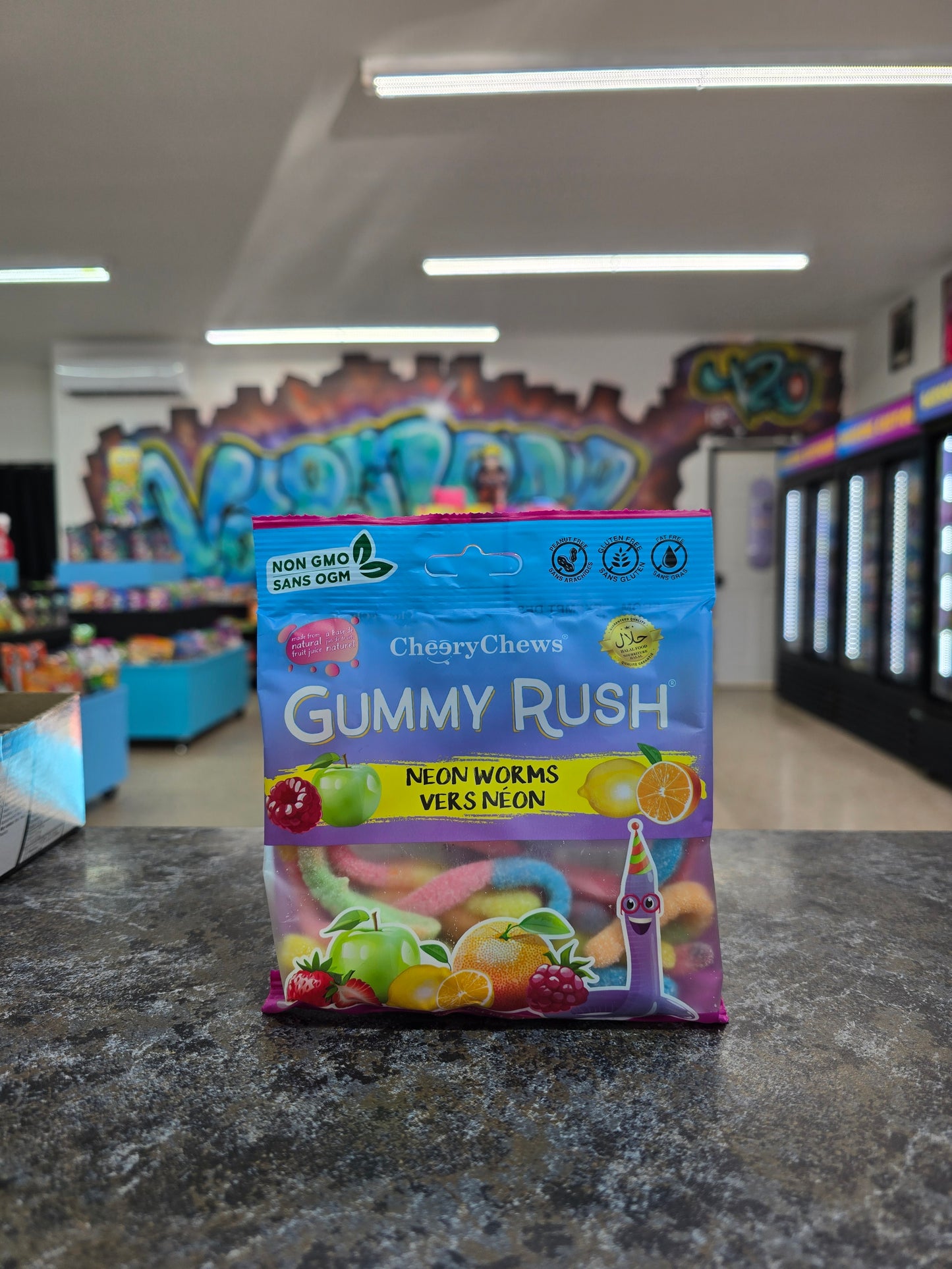 Gummy rush vers néon 90g