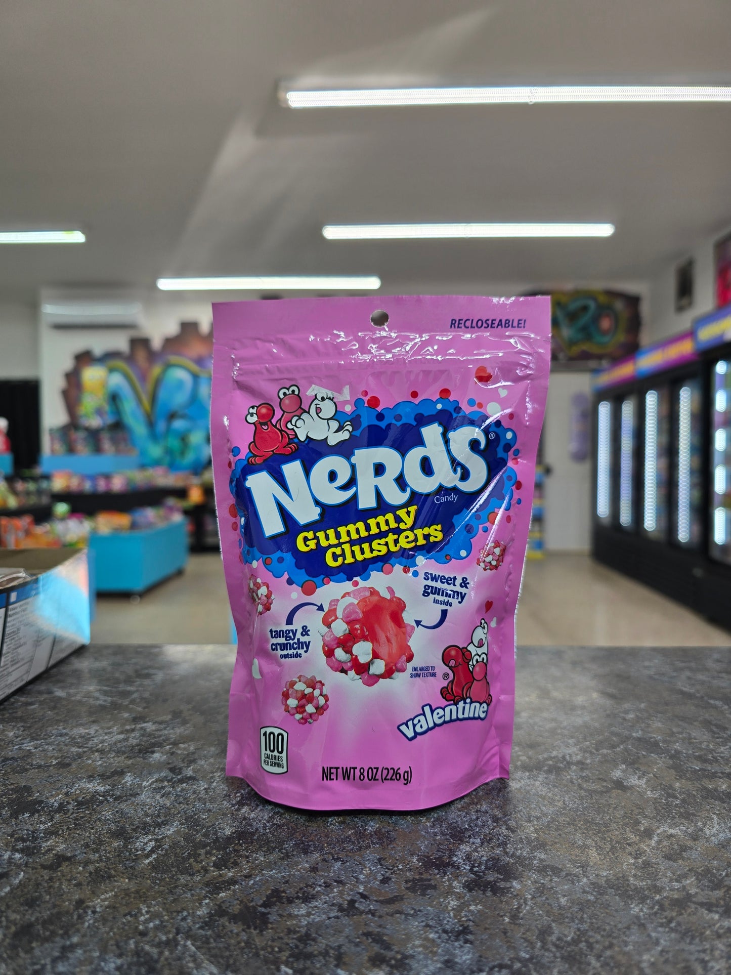 Nerds gummy clusters Valentine 226g