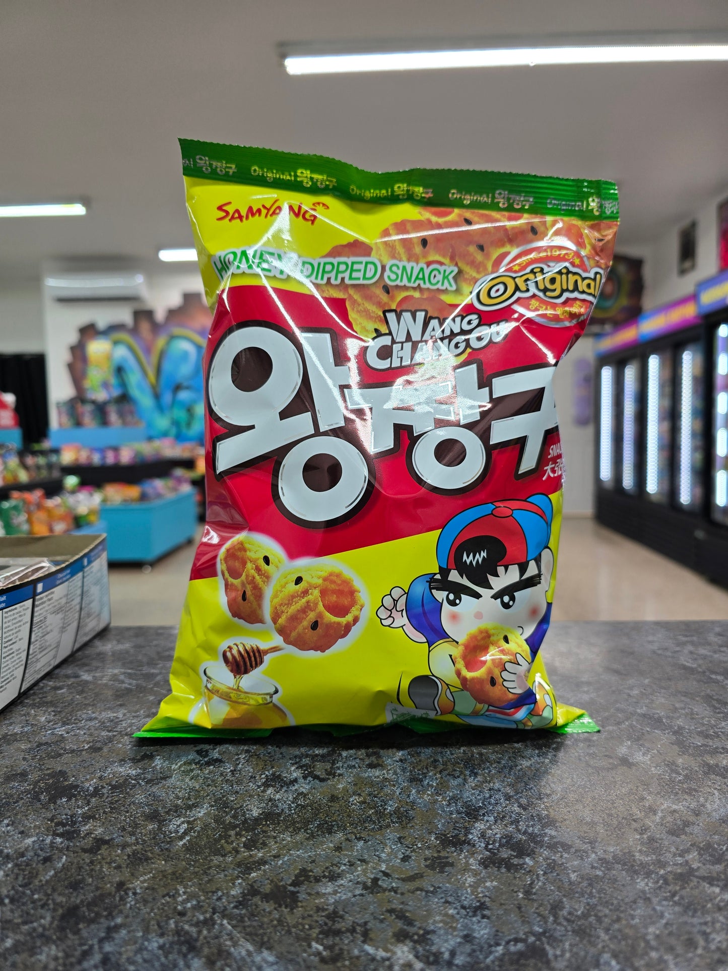 Samyang honey dipped snack