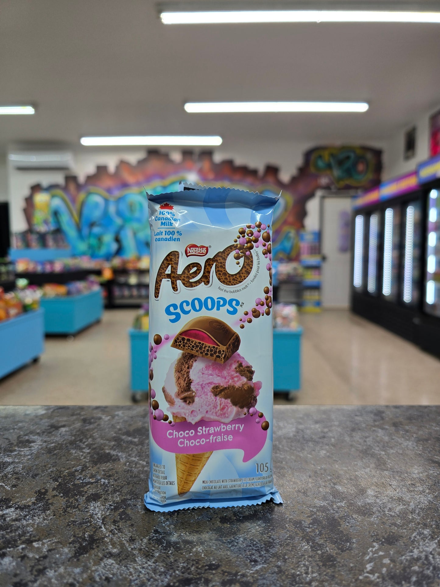 Aero scoops choco-fraise 105g