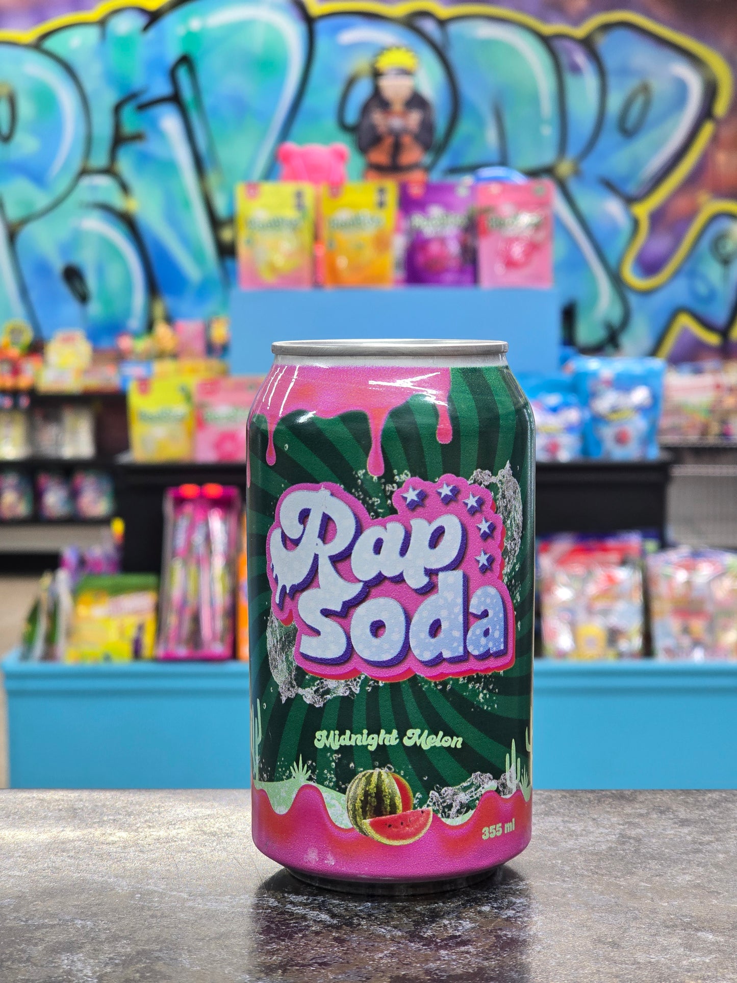 Rap soda midnight melon 355ml