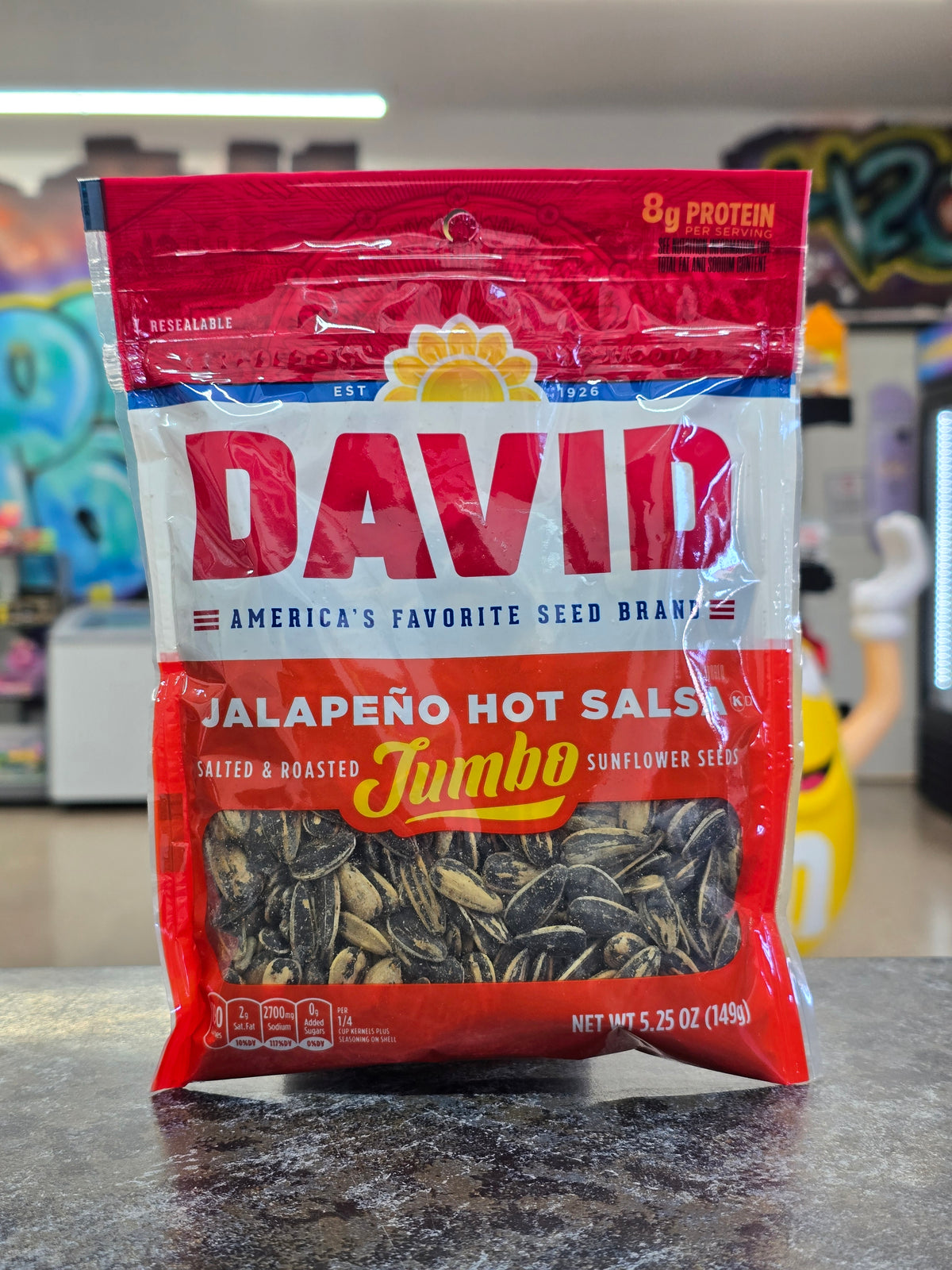 David jalapeño hot salsa