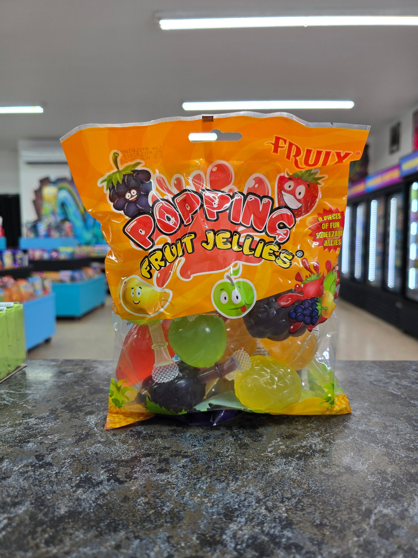 Fruix popping fruit jellies