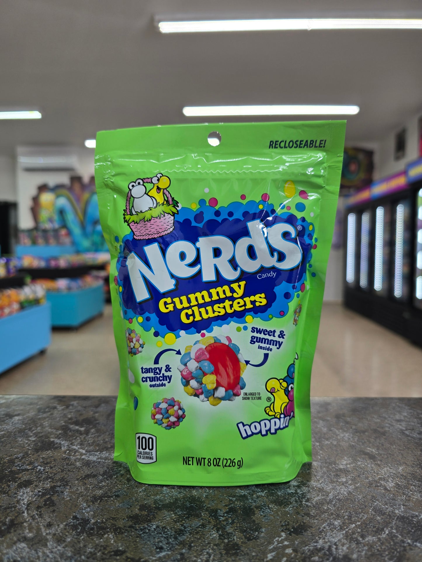 Nerds gummy clusters hoppin' 226g