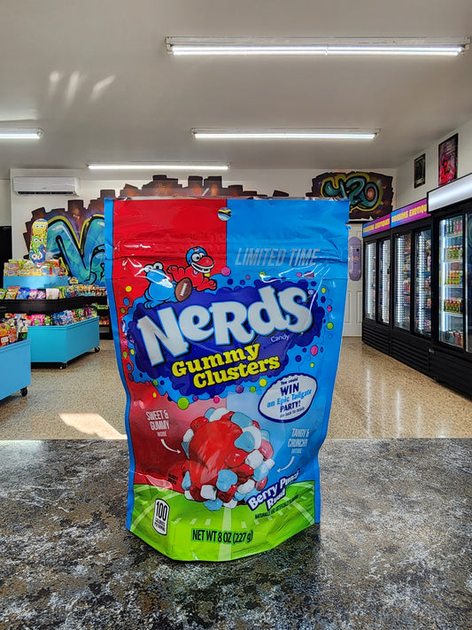 Nerds gummy clusters Berry punch rush 226g