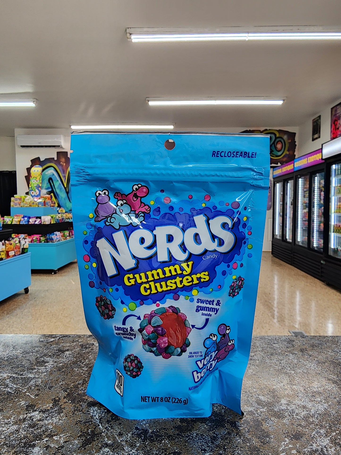 Nerds Gummy Clusters Very Berry 226g