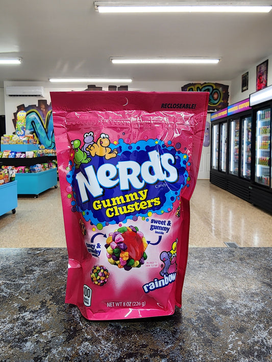 Nerds gummy clusters Rainbow 226g
