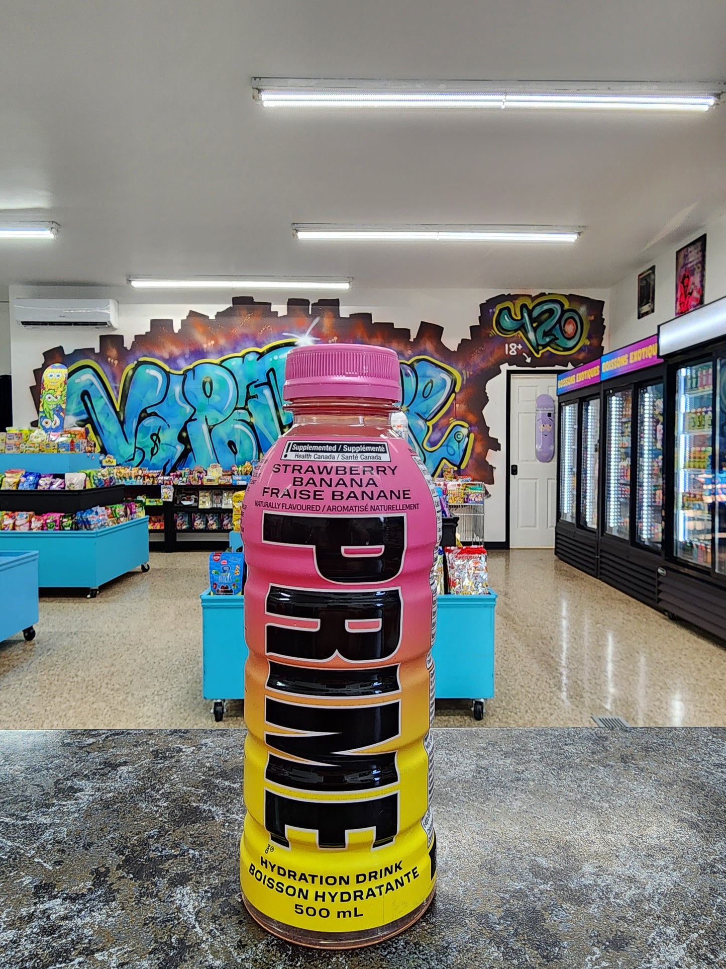 Prime fraise banane