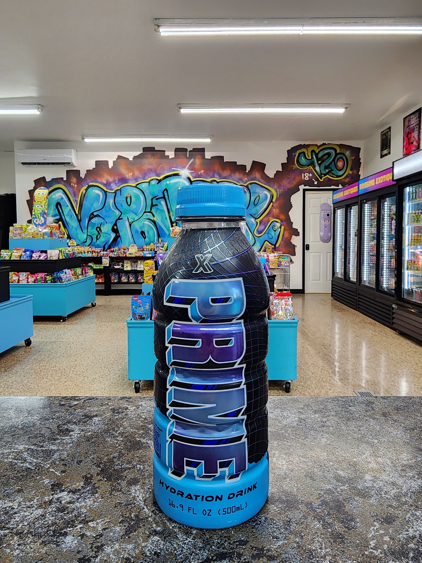 Prime X bleu métallique