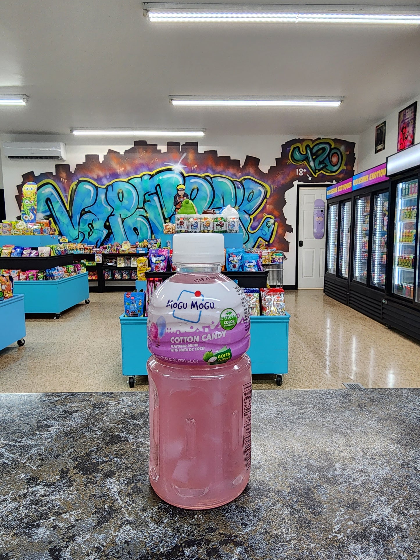 Mogu mogu cotton candy