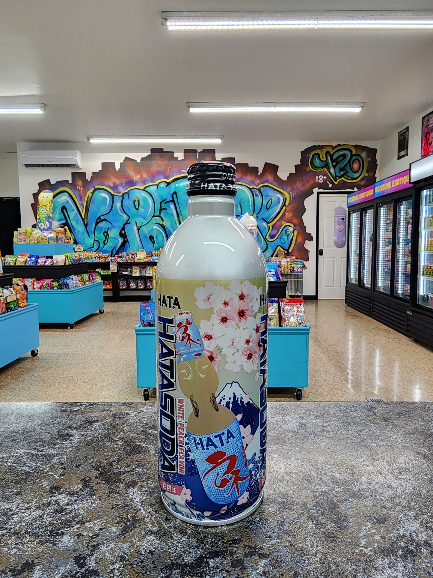 Hata soda pêche blanche
