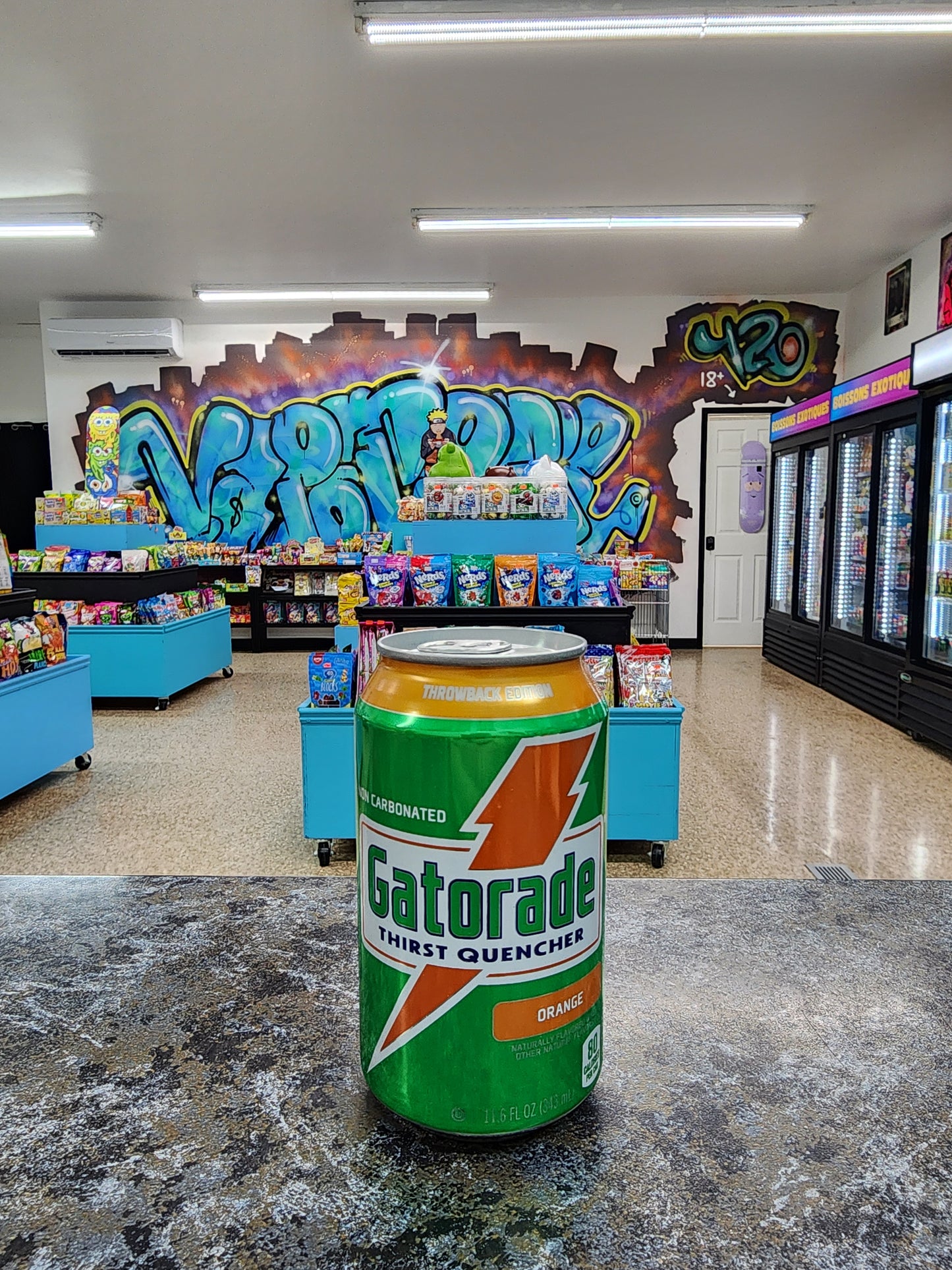 Gatorade throwback edition orange