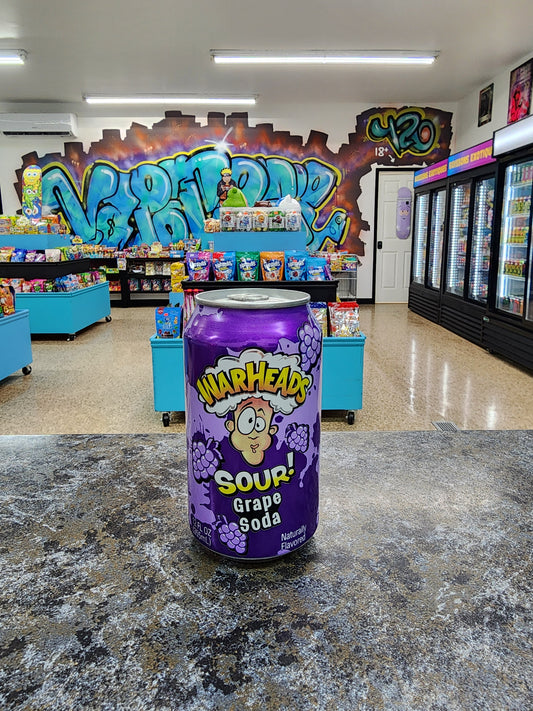 Warheads soda grape