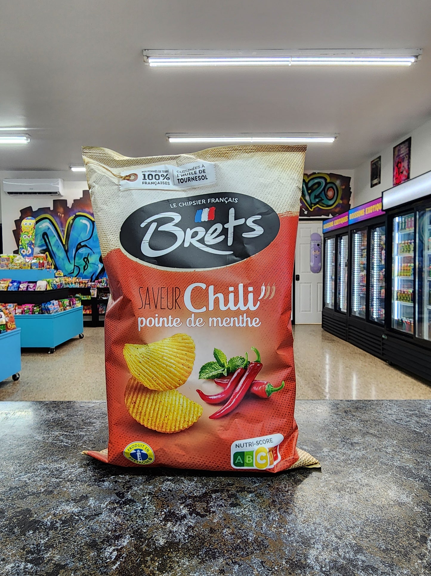 Brets Chili pointe de menthe