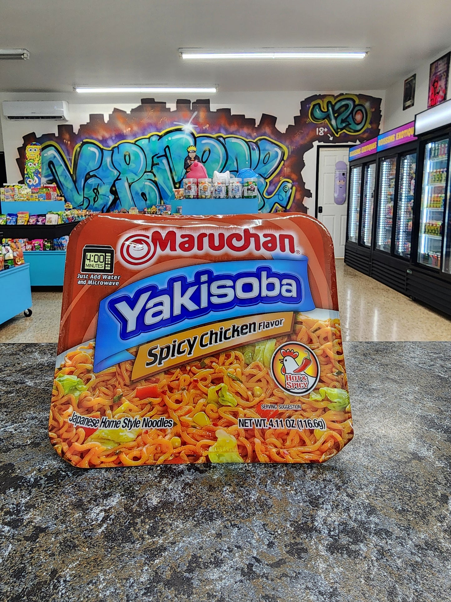 Yakisoba Poulet épicé
