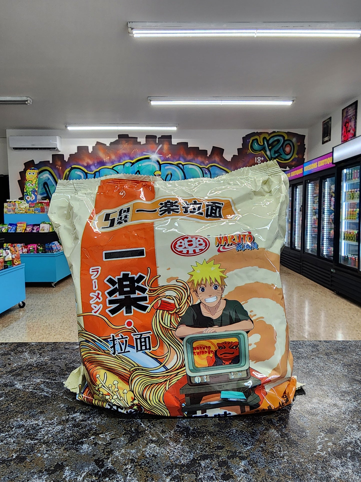 Naruto ramen poulet paquet de 5