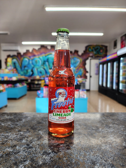 Soda Frostie cerise & lime 355ml