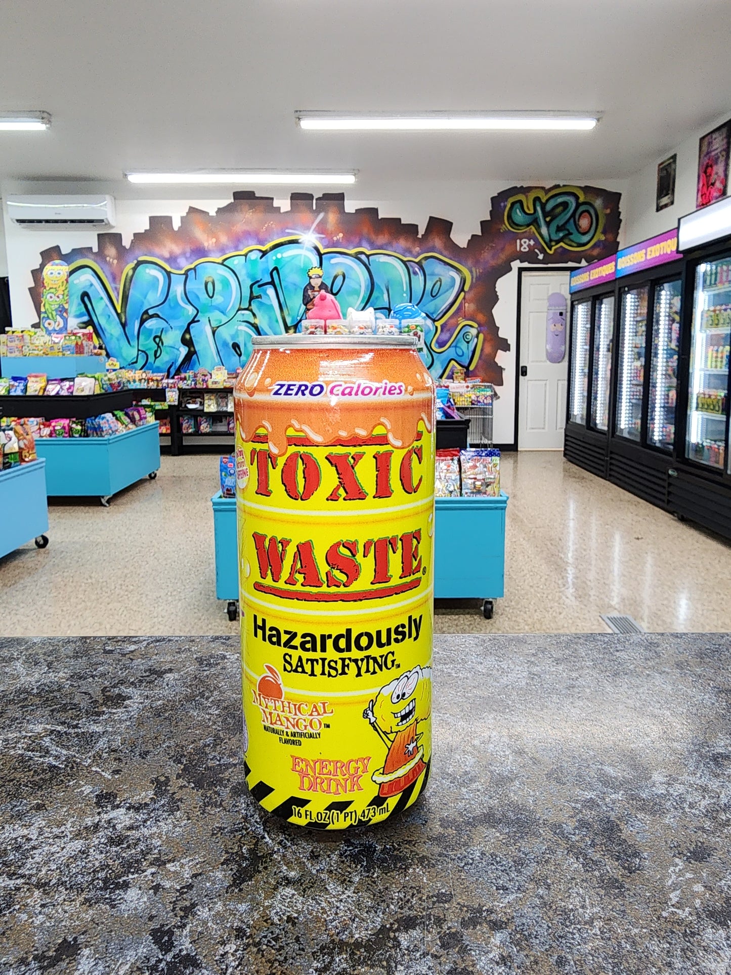 Toxic waste mangue Energy Drinks 473ml