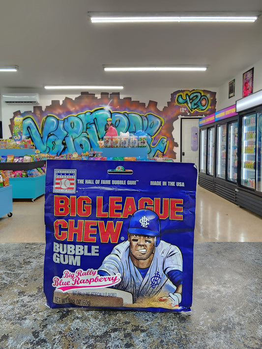 Big League Chew Blue Raspberry 60g