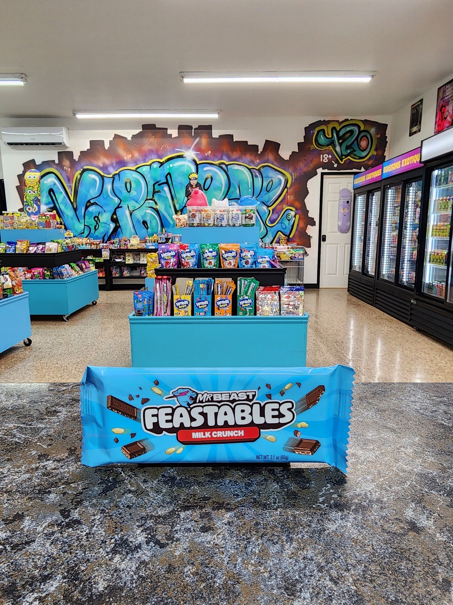 Mr beast feastables milk crunch 60g