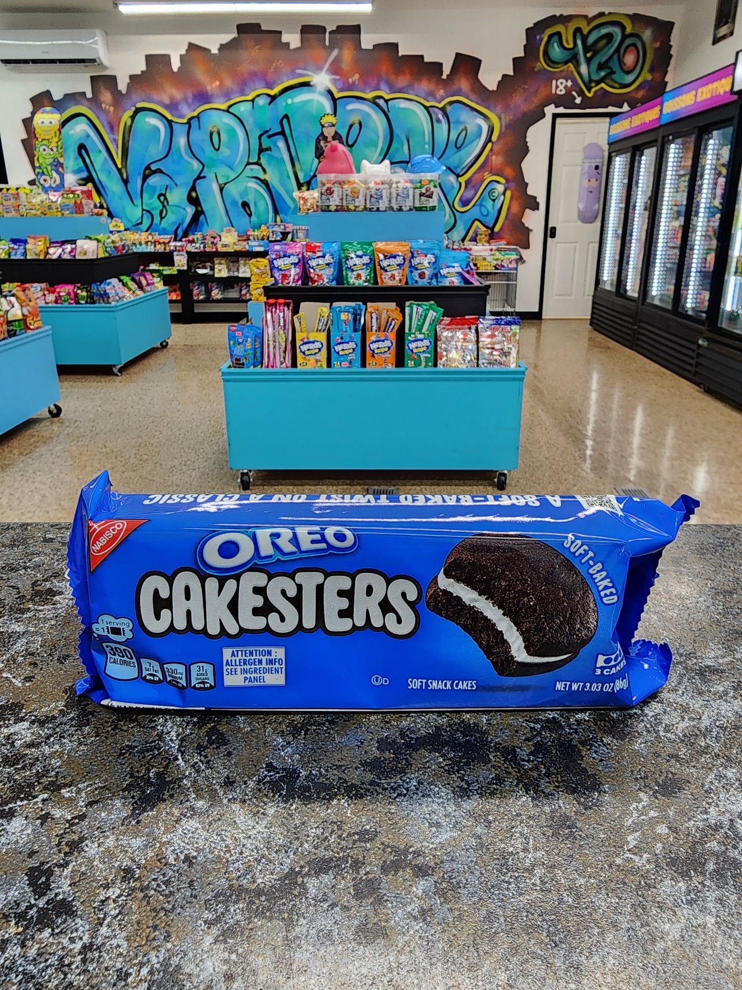 Oreo cakesters