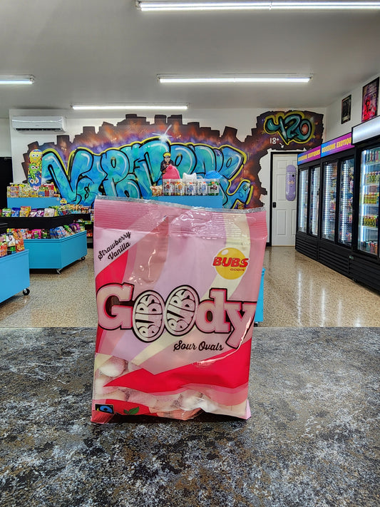 Bubs godis strawberry vanilla 90g