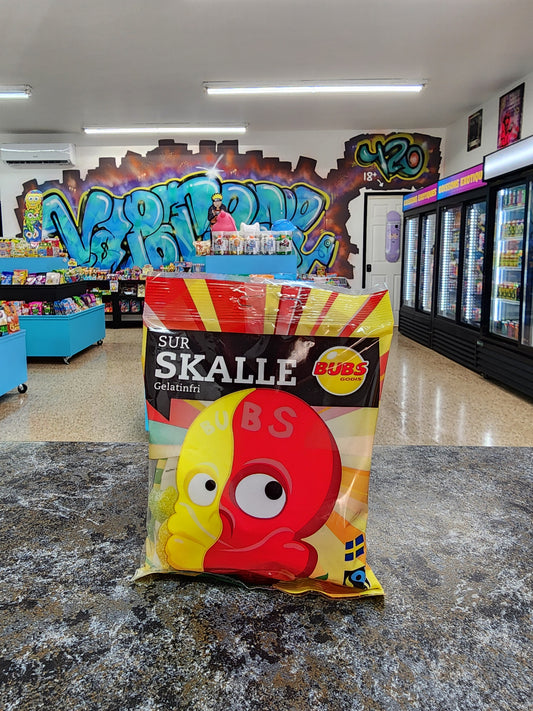 Bubs godis sur skalle 90g