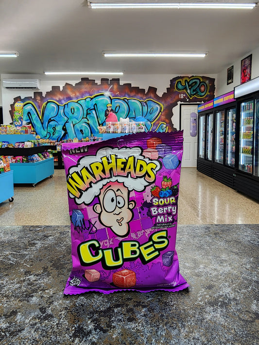 Warheads cubes sour Berry mix 127g