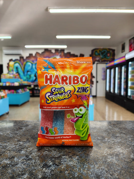 Haribo Sour Streamers 127g