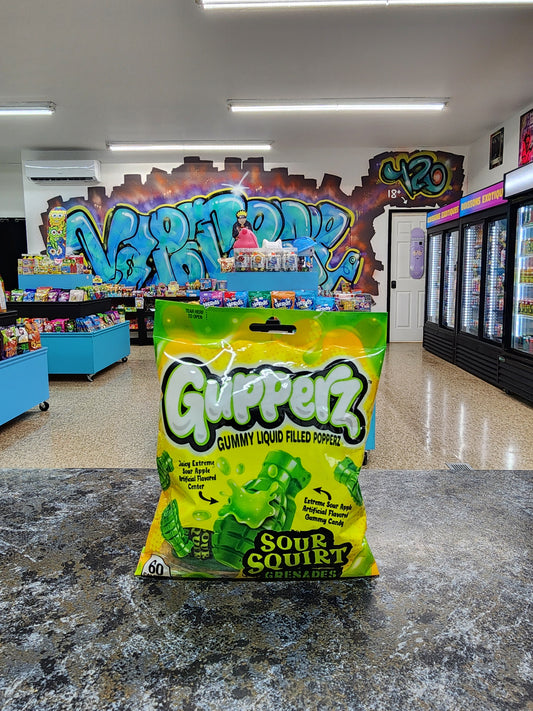 Gupperz sour squirt grenades 72g