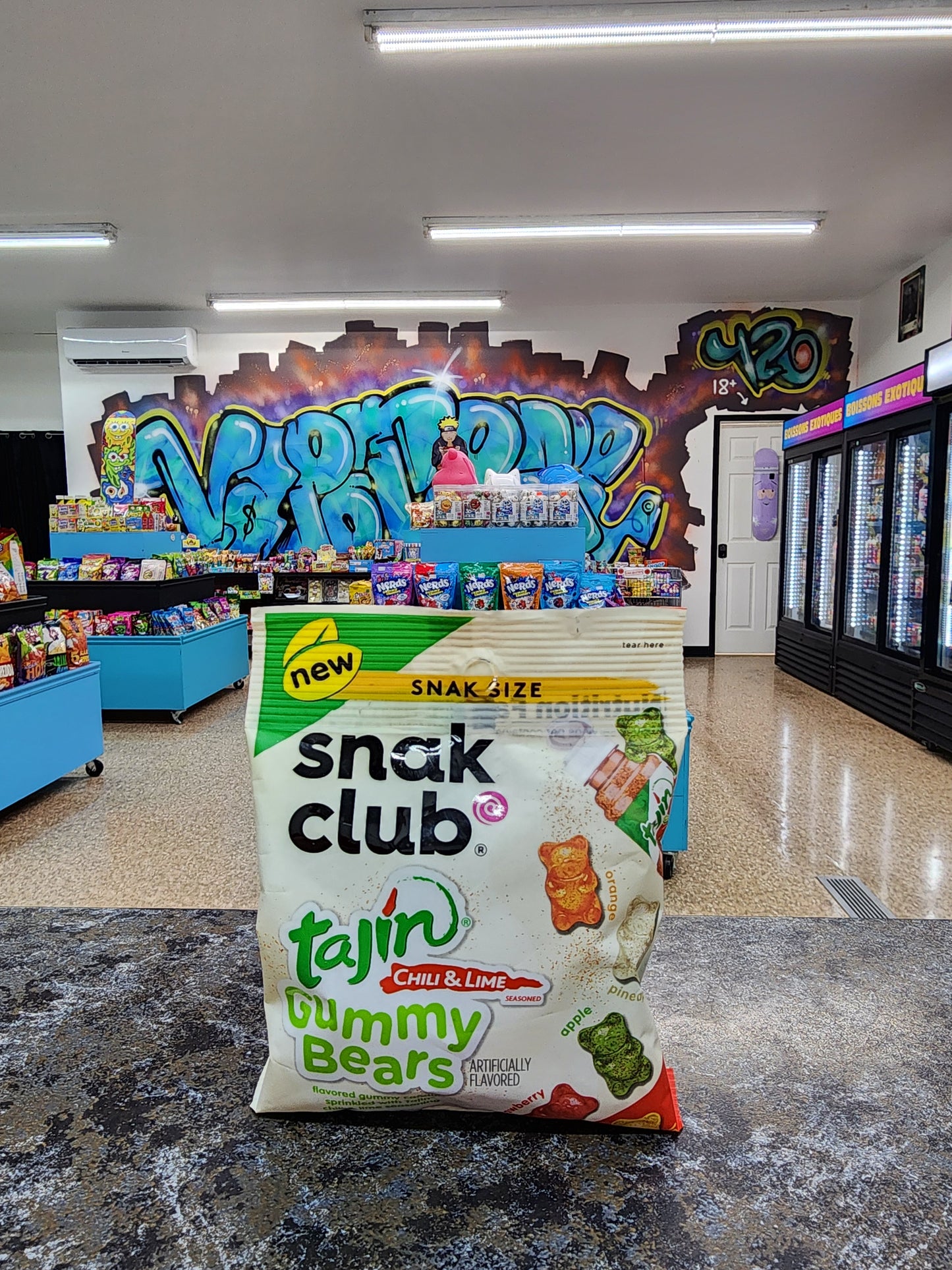 Snack club Tajin gummy bear 57g