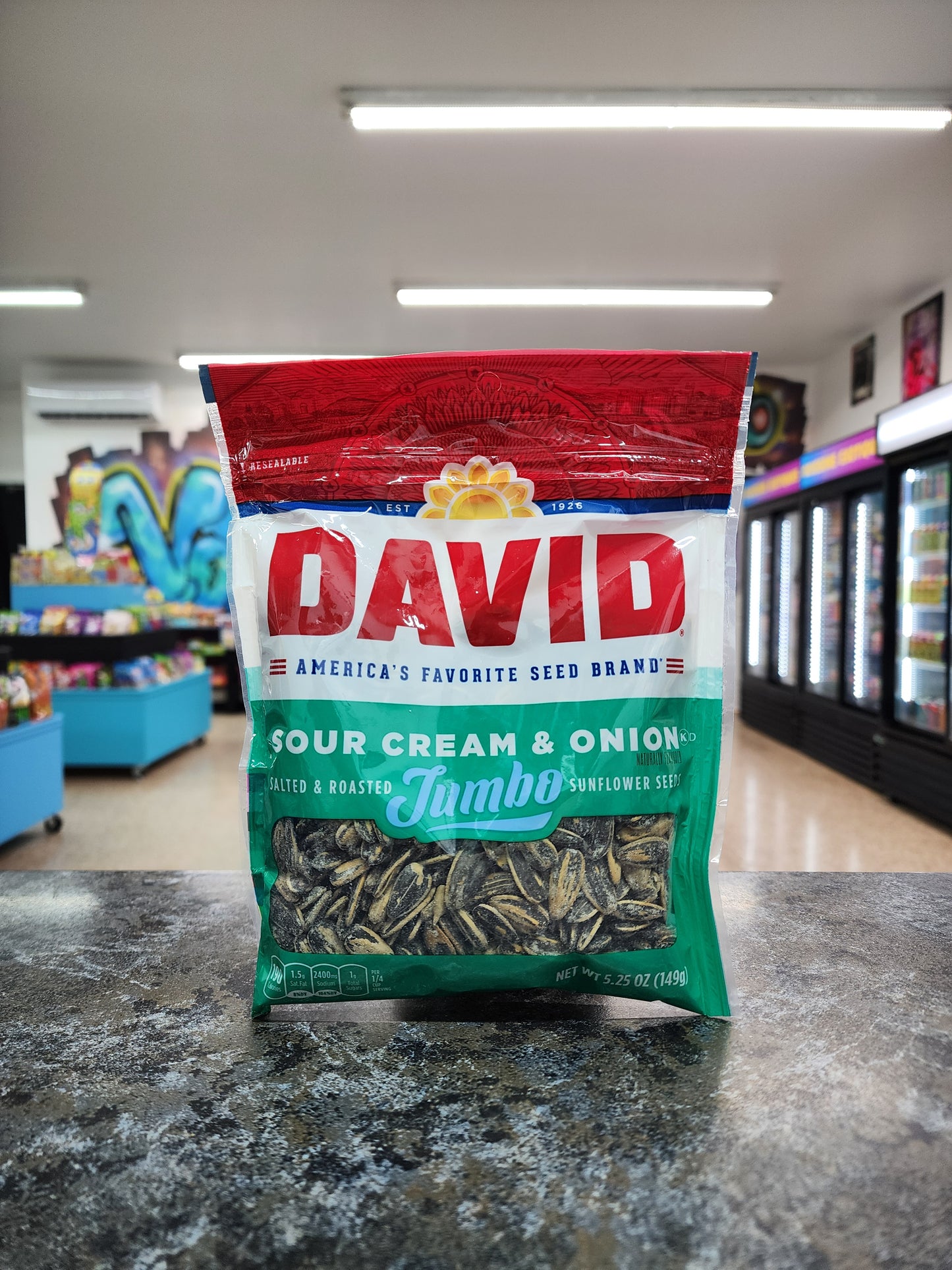 David sour cream & onion 149g