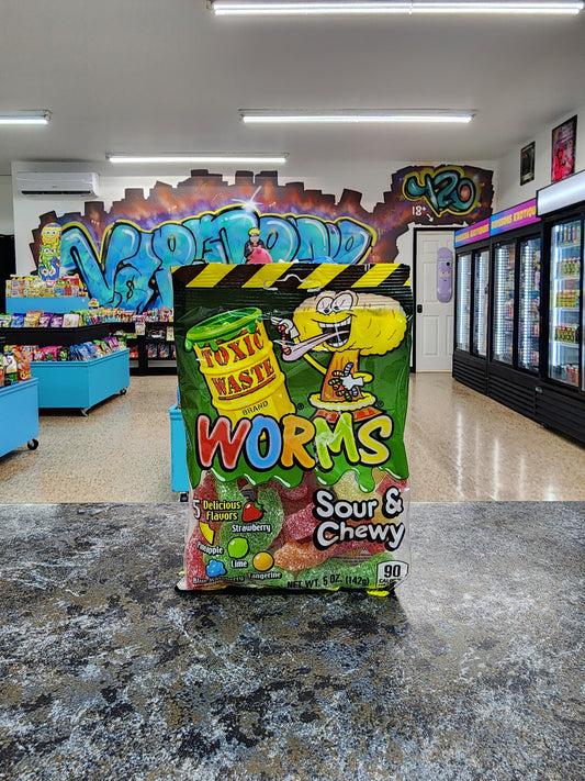 Toxic waste worms 142g